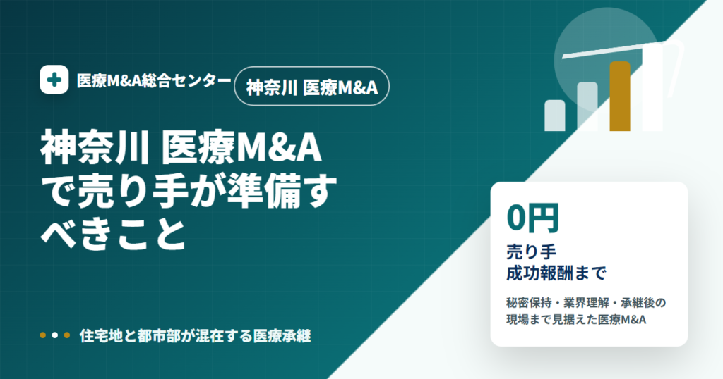 神奈川 医療M&Aの医療M&A解説アイキャッチ画像