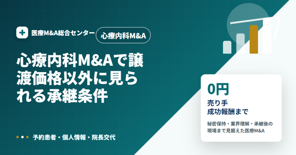 心療内科M&Aの医療M&A解説アイキャッチ画像