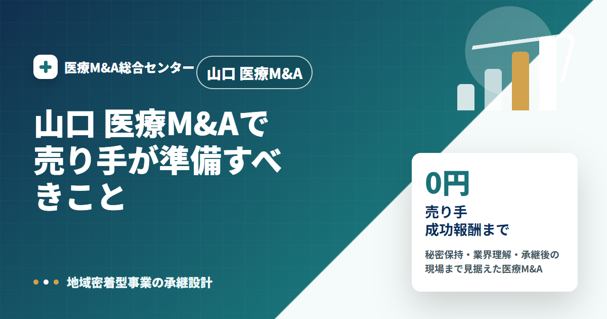山口 医療M&Aの医療M&A解説アイキャッチ画像