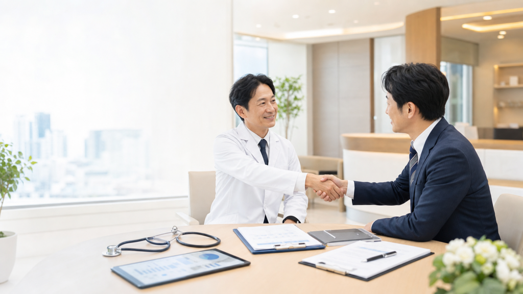 医療M&A総合センターの相談イメージ