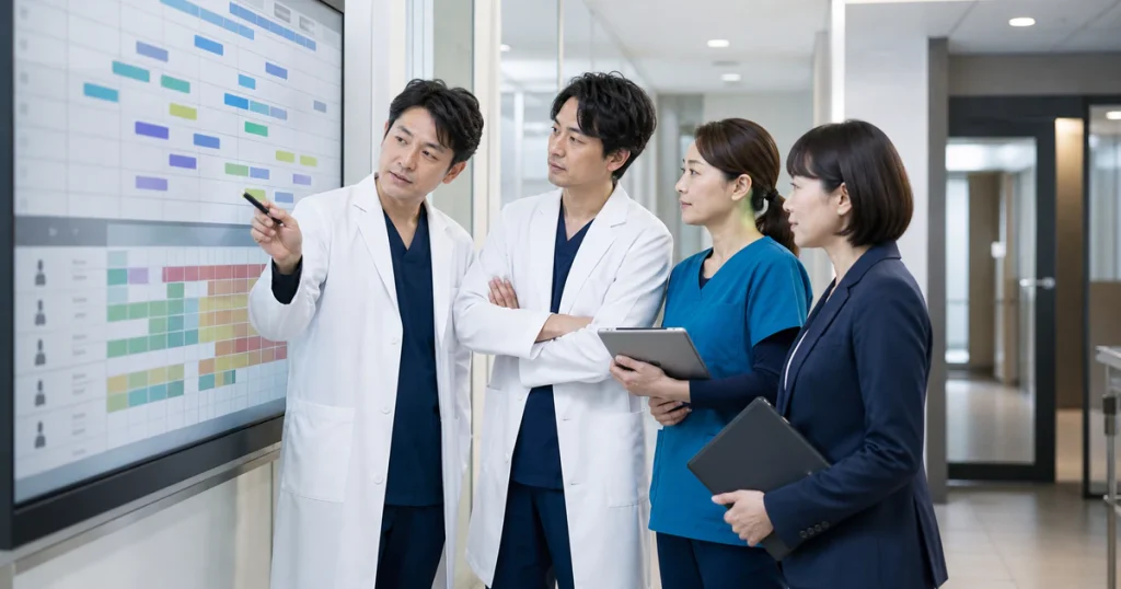 労務DD: 医師の宿日直許可と勤務実績を確認する病院の人事・医療M&A担当者
